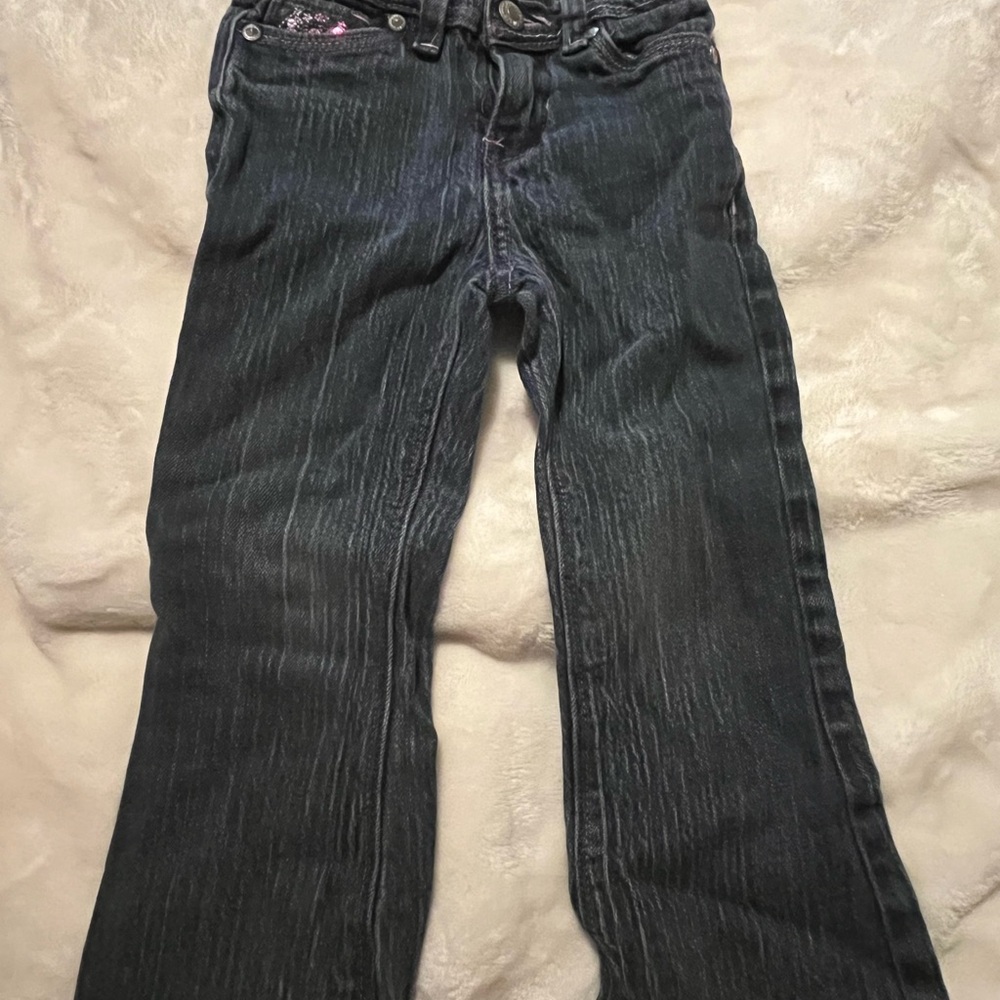 Levi's Women's Dark Gray Straight Leg Jeans